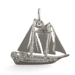 Schooner Sailboat Charm