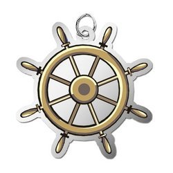 Ship Wheel Charm
