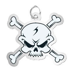 Crossbones Charm