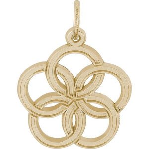 05 FIVE GOLDEN RINGS ENGRAVABLE