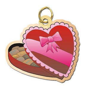Box of Chocolates Charm