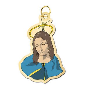 Virgin Mary Charm
