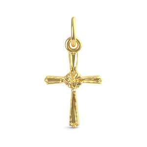 Cross Accent Charm 6004 