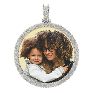 Round Illusion Pendant Jewelry