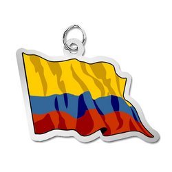 Colombia Flag Charm