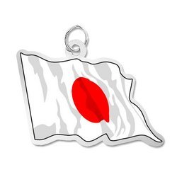 Japan Flag Charm