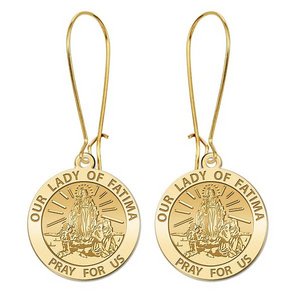Our Lady of Fatima Earrings  EXCLUSIVE 