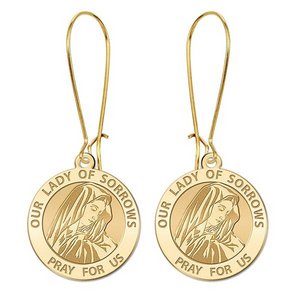 Our Lady of Sorrow Earrings  EXCLUSIVE 