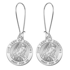 Our Lady of Sorrow Earrings  EXCLUSIVE 