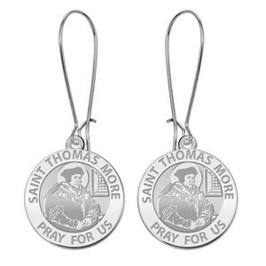 Saint Thomas More Earrings  EXCLUSIVE 