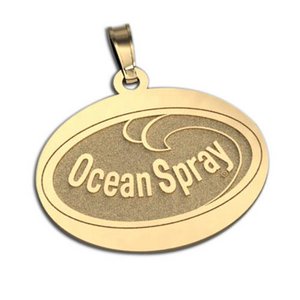 Sideways Oval Logo Jewelry