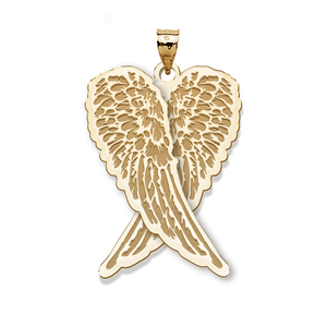 Guardian Angel Folded Wings Medal   EXCLUSIVE 