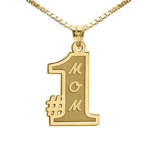  1 Mom Pendant or Charm