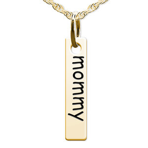 Mommy Tall Tag Charm