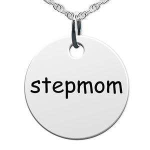 Stepmom  Round Disc Charm