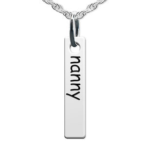 Nanny Tall Tag Charm
