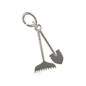 Rake    Shovel Charm