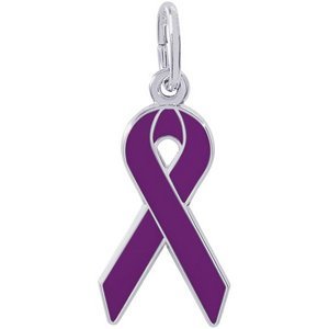 RIBBON RELAY FOR LIFE PURPLE