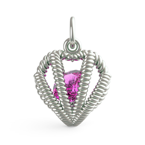Embraced with Love October Stone Charm 8350 010 
