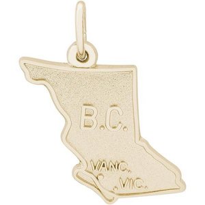 BRITISH COLUMBIA MAP ENGRAVABLE