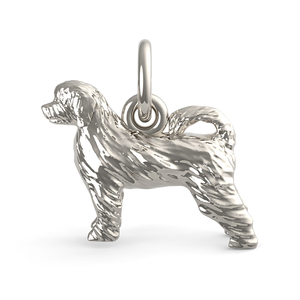 Portuguese Water Dog Charm