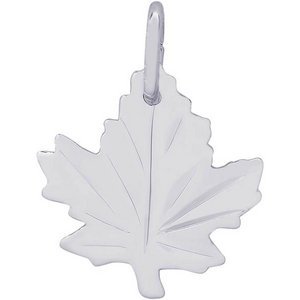 MAPLE LEAF   SATIN ENGRAVABLE