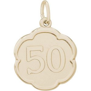 NUMBER 50 ENGRAVABLE