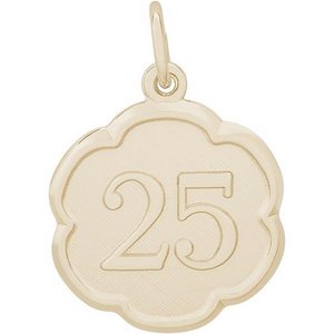 NUMBER 25 ENGRAVABLE