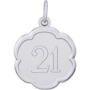 NUMBER 21 ENGRAVABLE