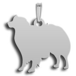 Australian Shepherd Dog Charm or Pendant