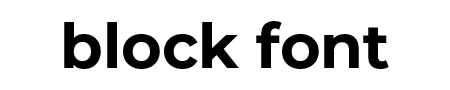 Block 