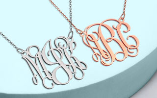 Monogram Jewelry